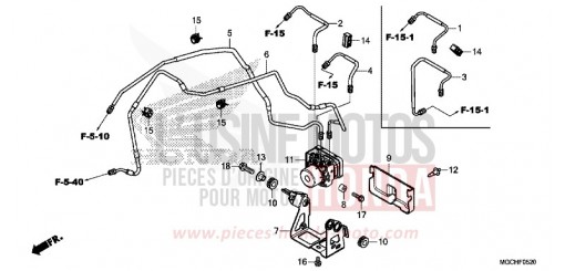 MODULATEUR ABS CB1100NAH de 2017